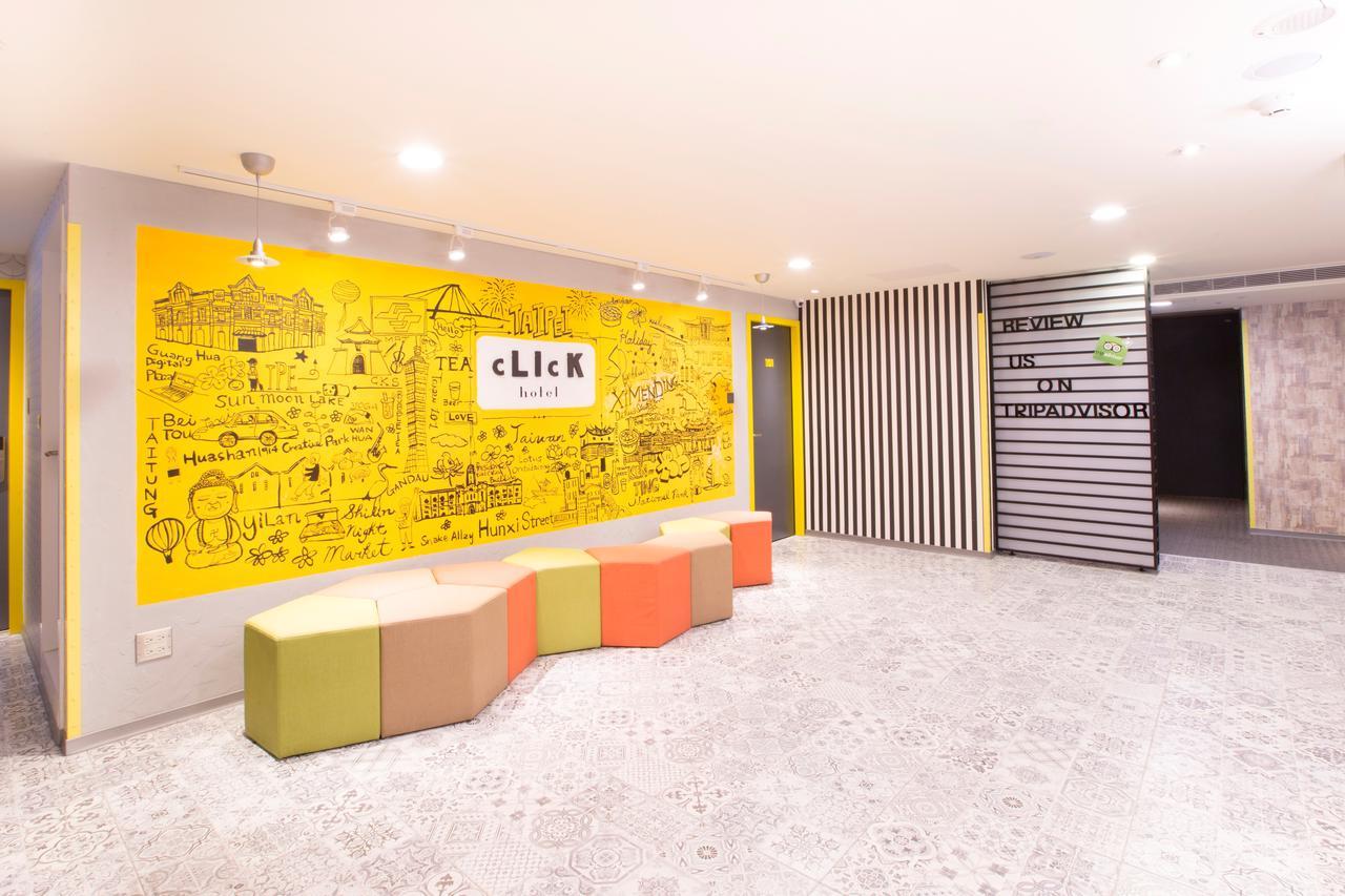 Click Hotel - Ximending Branch Tchaj-pej Exteriér fotografie